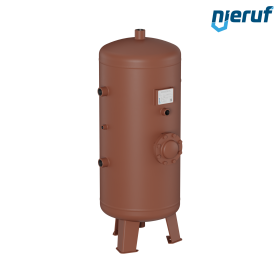 Réservoir sous vide debout BE03 750 litres, -1-3 bar, acier apprêté