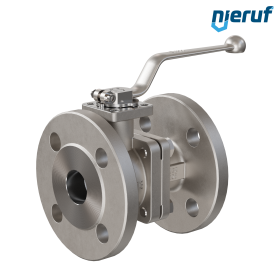 robinet à boisseau sphérique à brides DN32 FK05 PN40 acier inoxydable 1.4408