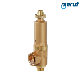 safety valve 1 1/4" m  x 2" fm SV08 gaseous media, gunmetal PTFE