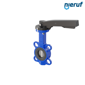 Butterfly valve DN 40 PN16 AK05 EPDM lever