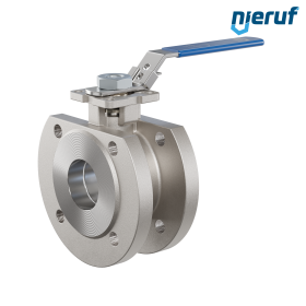robinet à boisseau sphérique compact DN50 PN40 FK04 acier inoxydable 1.4408