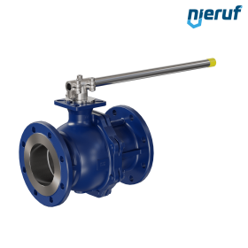 robinet à boisseau sphérique à brides pour gaz DN125 FK12 acier moulé 1.0619