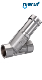 Überströmventil 3/4" Zoll IG UV16 Edelstahl  2,0 - 12,0 bar PTFE