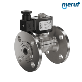 Flansch Magnetventil DN20 Edelstahl FV01 NBR 24V DC