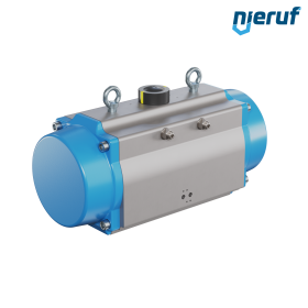 actionneur pneumatique AN02 simple effet, ouverture par ressort version haute température GS-240 90° avec 4 ressorts