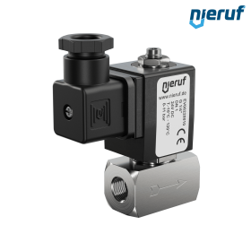 Magnetventil DN1,0 G 1/4" Zoll Edelstahl EV08 FKM 24V DC