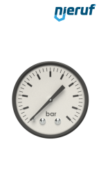 Manometer G 1/4" axial 50 mm Stahl MM03 0 - 10,0 bar