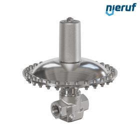 valvola di troppo pieno in millibar 1" pollici filettat. int UV18 acciaio inossidabile EPDM / PTFE 7 - 100 mbar
