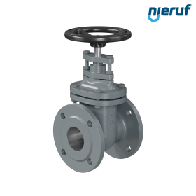 Keilflachschieber aus Grauguss EN-GJL-250 AS06 DN65 PN10 innenliegende Spindel