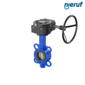 Butterfly valve DN 50 PN16 AK05 NBR gearbox