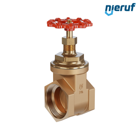 Vanne d'arrêt à opercule taraudée en bronze AS07 DN65 - 2 1/2" pouces PN16 EPDM