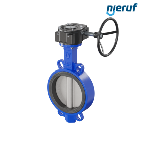 Butterfly valve DN 150 PN16 AK05 EPDM gearbox