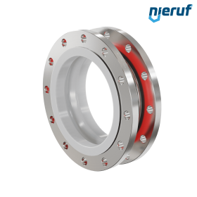 Ελαστικός αντισταθμιστής με επένδυση PTFE DN300 PN16 Τύπος KP04 φλάντζες από ανοξείδωτο χάλυβα EPDM