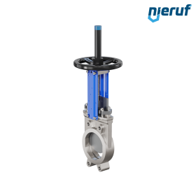 Μαχαιρωτή βαλβίδα DN 150 SR03 EPDM χειροτροχός