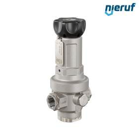 Präzisions-Druckregler 3/8" Zoll DM15 Edelstahl EPDM 0,5 - 15,0 bar
