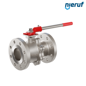 robinet à boisseau sphérique à brides DN100 FK14 ANSI 300 acier inoxydable 1.4408