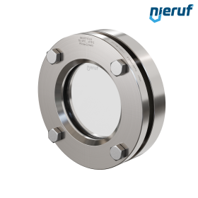 Behälter-Schauglas DN80 BS01 Edelstahl 1.4571 EPDM Borosilikatglas 2,5bar