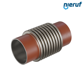 Axial expansion joint DN100 - 114,3mm type KP05 welding ends and stainless steel-bellows
