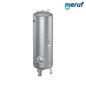 Réservoir sous vide debout BE03 500 litres, -1-3 bar, acier galvanisé