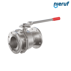 robinet à boisseau sphérique à brides DN150 PN16 FK06 acier inoxydable 1.4408