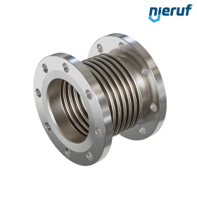 Compensateur axial DN150 modèle KP05 bride fixe en acier inoxydable et soufflet en acier inoxydable