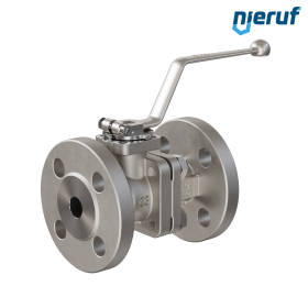 Robinet à boisseau sphérique à brides basse température DN15 PN16 FK05 acier inoxydable