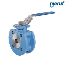 robinet à boisseau sphérique compact DN15 PN40 FK03 acier moulé 1.0619 sphère en acier inoxydable 1.4308