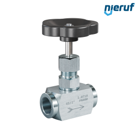 Nadelventil  1/2" Zoll NV01 Stahl (blau verzinkt)