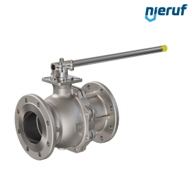 Robinet à boisseau sphérique à brides basse température DN125 PN16 FK05 acier inoxydable
