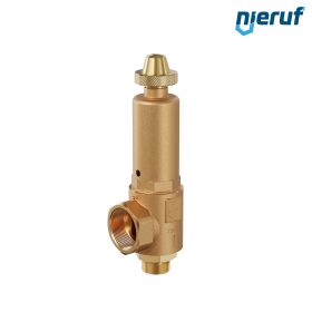 safety valve 1 1/4" m  x 2" fm SV07 neutral gaseous media, gunmetal EPDM