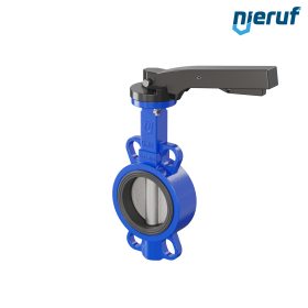 Butterfly valve DN 80 PN16 AK05 EPDM lever