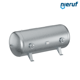 Réservoir sous vide allongé BE03 1000 litres, -1-3 bar, acier galvanisé