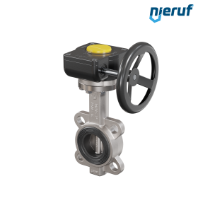 Butterfly-valve-stainless-steel DN 50 PN16 AK08 EPDM gearbox
