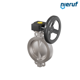 Butterfly-valve-stainless-steel DN250 PN16 AK08 metall gearbox
