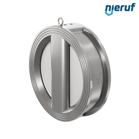 dual plate check valve DN400 DR03 stainless steel 1.4408 FKM (Viton)