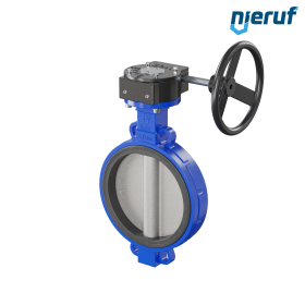 Butterfly valve DN 250 PN16 AK05 EPDM gearbox
