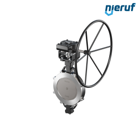 valvola a farfalla triplo eccentrico AK13 DN 350 PN10-40 ANSI150 volantino
