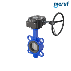 Butterfly valve DN 65 PN16 AK05 EPDM gearbox