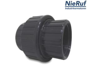 Racor 3/3 d 40 manguito para encolar PVC-U