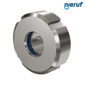 Schauglas DN25 - 1" Zoll DIN 11851 Edelstahl 1.4404 / AISI 316L