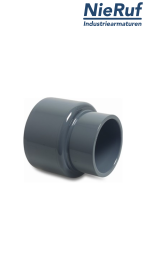Manguito reductor d 63 x d 50 manguito para encolar PVC-U