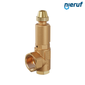 safety valve 3/4" x 1 1/4" fm SV07 neutral gaseous media, gunmetal EPDM