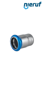 bouchon de fermeture F DN100 - 108,0 mm acier inoxydable