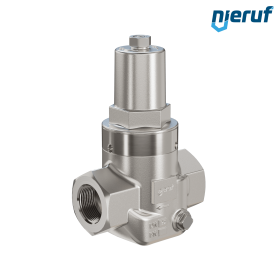 Tłokowy reduktor ciśnienia 1" cal NPT DM10 stal nierdzewna FPM / FKM 2.0 - 20.0 bar
