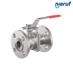 robinet à boisseau sphérique à brides DN25 FK06 ANSI 150 acier inoxydable 1.4408