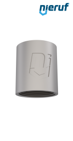 socket 2" inch female stainless steel 316 L