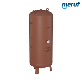 High pressure vessel vertical BE02 750 liter, 0-31 bar, steel primed