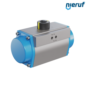actionneur pneumatique AN02 simple effet, ouverture par ressort version haute température GS-125 90° avec 4 ressorts