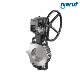 valvola a farfalla triplo eccentrico AK13 DN 100 PN10-40 ANSI150-300 volantino
