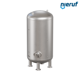 Serbatoio a pressione per acqua verticale BE04 5000 litri, 0-6 bar, acciaio inox